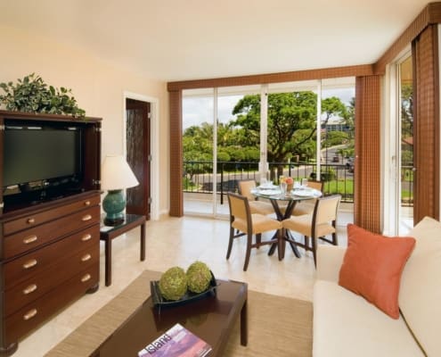 1-Bedroom Garden View Premium Living Area