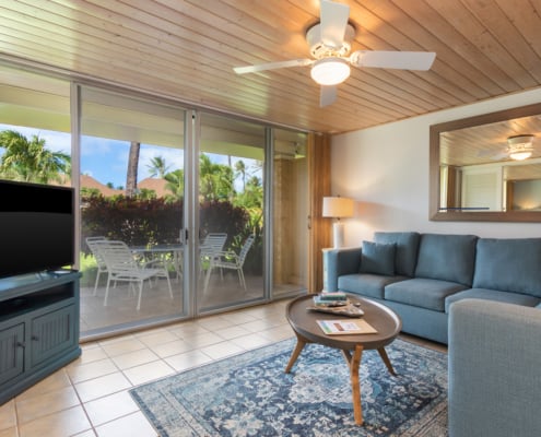 1-Bedroom Oceanside Premium Living Area