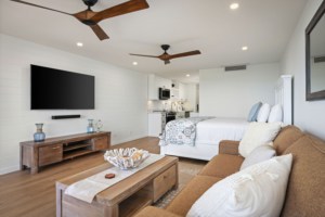 Aston Maui Kaanapali Villa – Studio Ocean View Premium -Living Area
