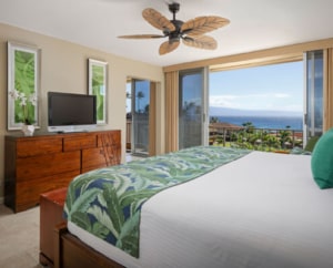 Aston Maui Kaanapali Villas - 1 Bedroom Ocean View Premium -Bedroom View