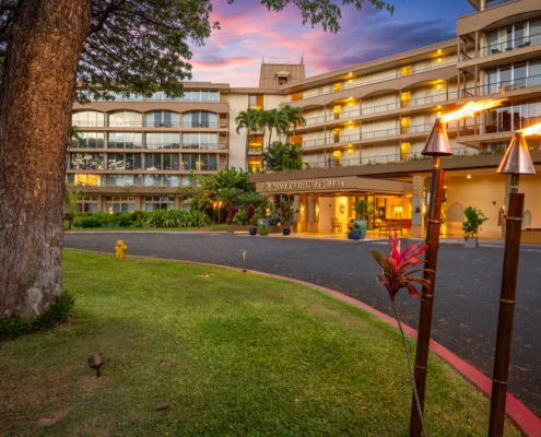 Maui Kaanapali VIllas - Exterior front entrance