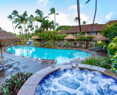 Maui Kaanapali VIllas - Pool and jet spa