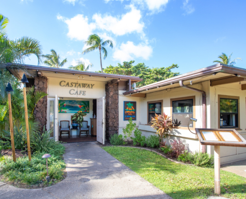 Maui Kaanapali VIllas - on-site restaurant Castaway Cafe