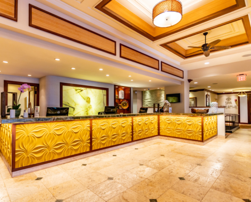 Maui Kaanapali VIllas - front desk lobby area